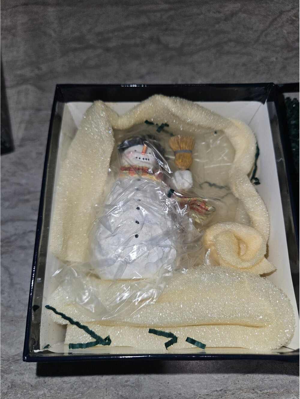 Vintage lang snowman ornament